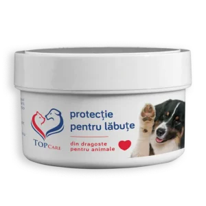Unguent Topcare pentru lăbuțele câinilor – protecție iarnă și vară