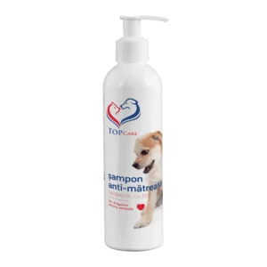 Șampon anti-mătreață cu zinc pentru câini – Topcare 250 ml