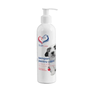 Șampon Topcare pentru câini cu blană albă sau deschisă, 250 ml
