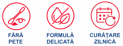 Beneficii Clean Drop – soluție pentru curățarea ochilor, fără pete, formulă blândă pentru uz zilnic