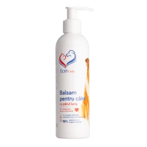 Balsam Topcare pentru câini cu părul lung — hrănește, netezește și dă strălucire blănii