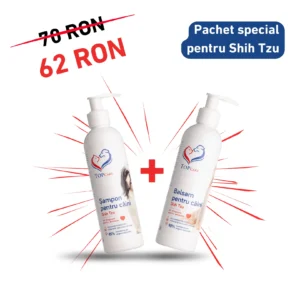 Pachet șampon balsam pentru câini Shih Tzu Topcare