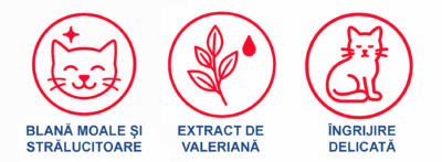 Icons Șampon pentru pisici Topcare cu proteină din lână de cașmir și ulei de avocado – hidratare și îngrijire blândă pentru blană moale și strălucitoare