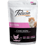 Plic hrană umedă Felicia Kitten pentru pisicuțe cu pui 85 g