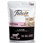 Plic hrană umedă Felicia Kitten pentru pisicuțe cu miel 85 g