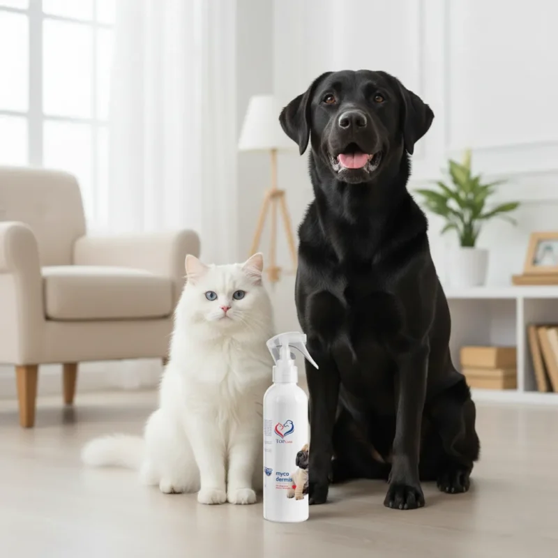 Câini și pisici – îngrijirea pielii și prevenirea iritațiilor Myco Dermis